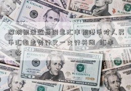 深圳银保监局同意汇丰银港币对人民币汇率走势行又一支行关闭  汇丰：将